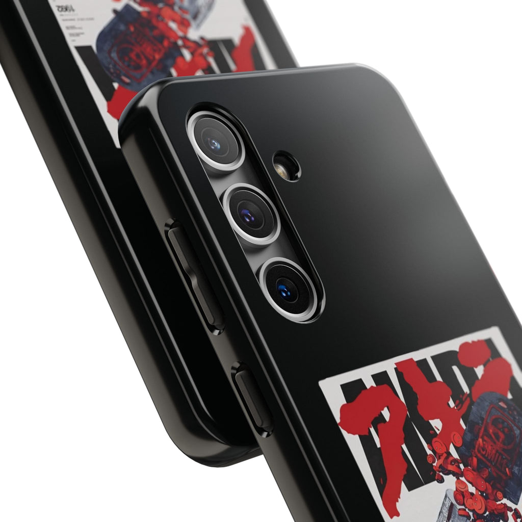 Tough Phone Case With A Neo Tokyo Design
