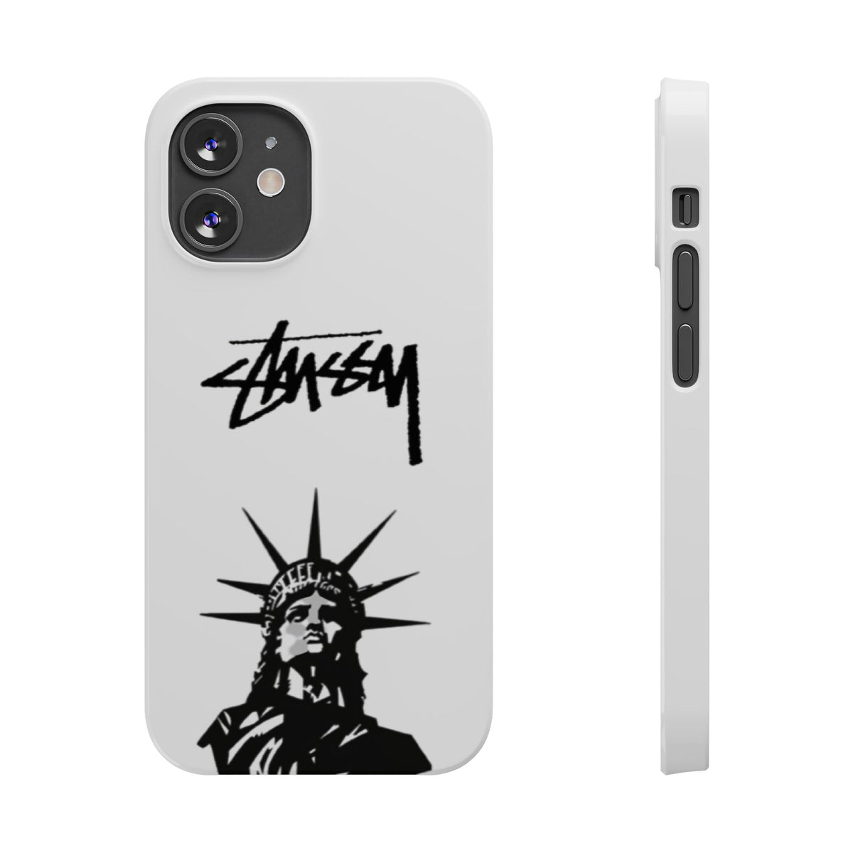 Slim Phone Case Statue of Liberty Graphic