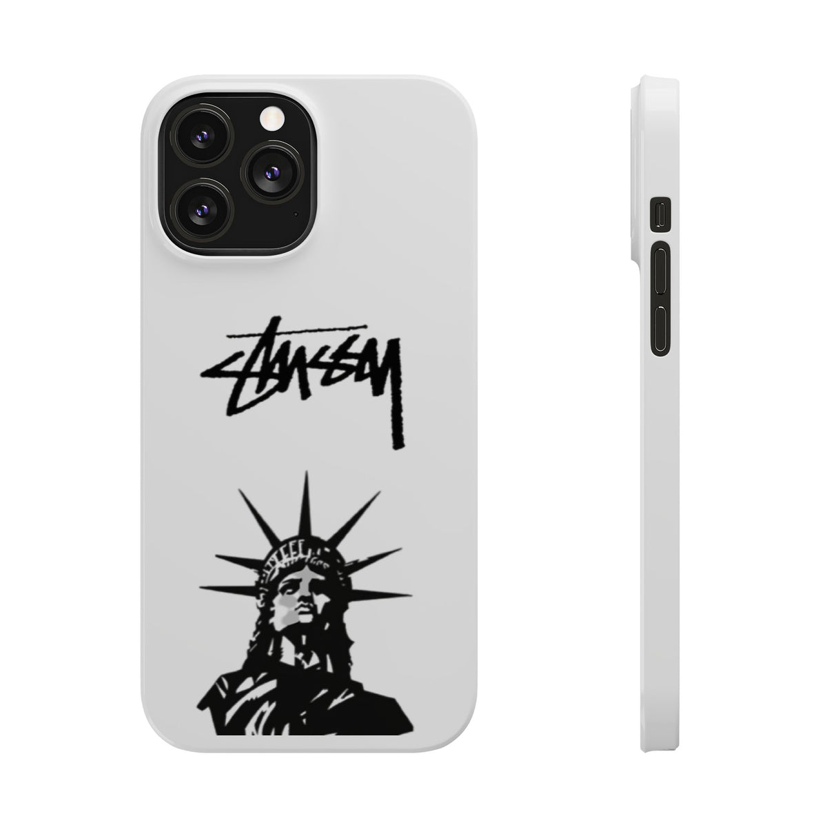 Slim Phone Case Statue of Liberty Graphic