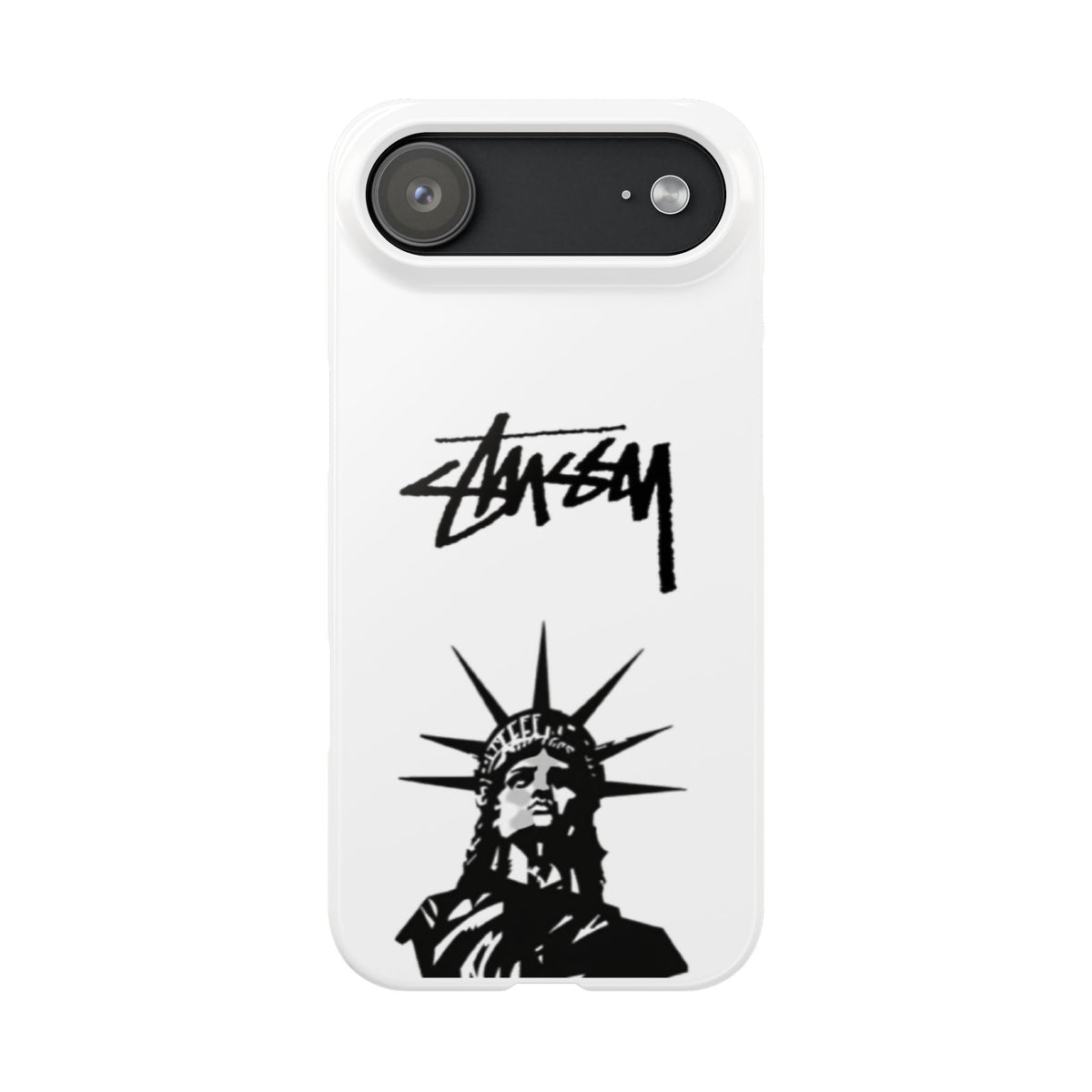 Slim Phone Case Statue of Liberty Graphic