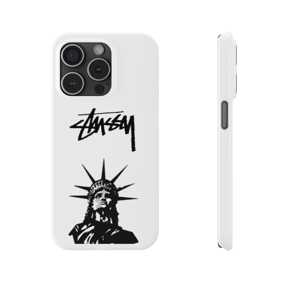 Slim Phone Case Statue of Liberty Graphic