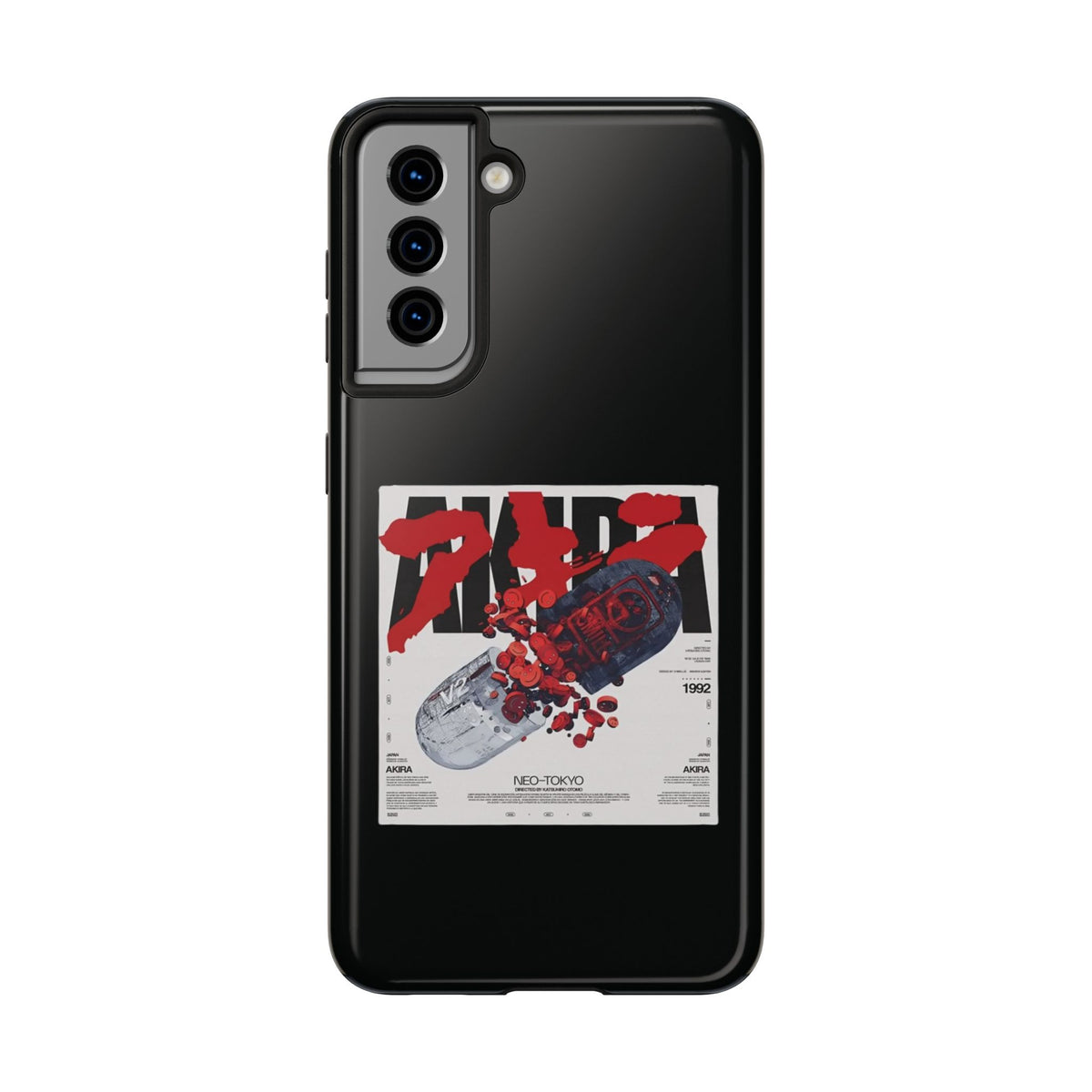 Tough Phone Case With A Neo Tokyo Design