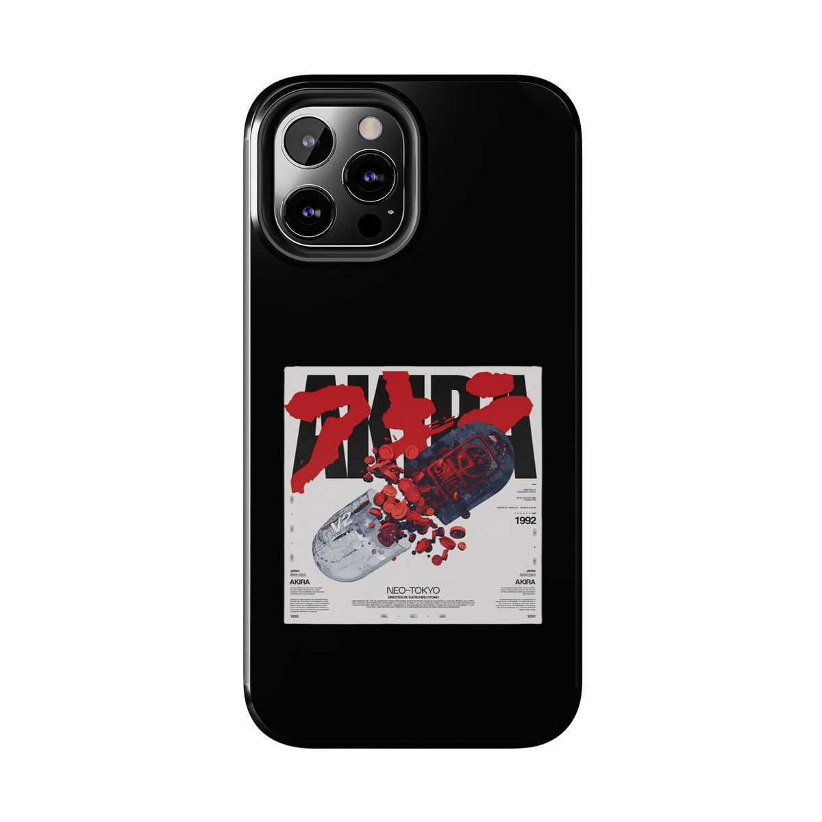 Tough Phone Case With A Neo Tokyo Design