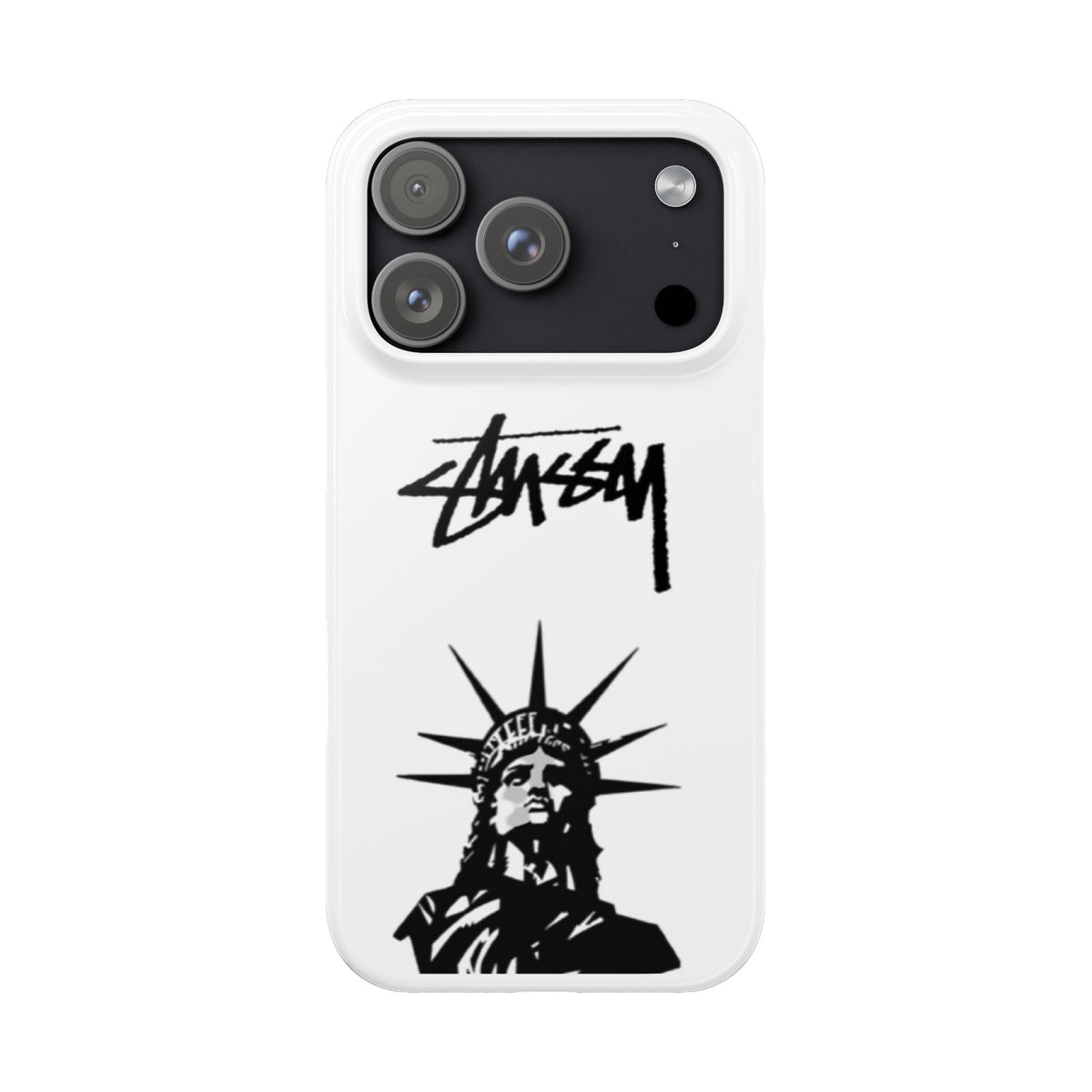 Slim Phone Case Statue of Liberty Graphic