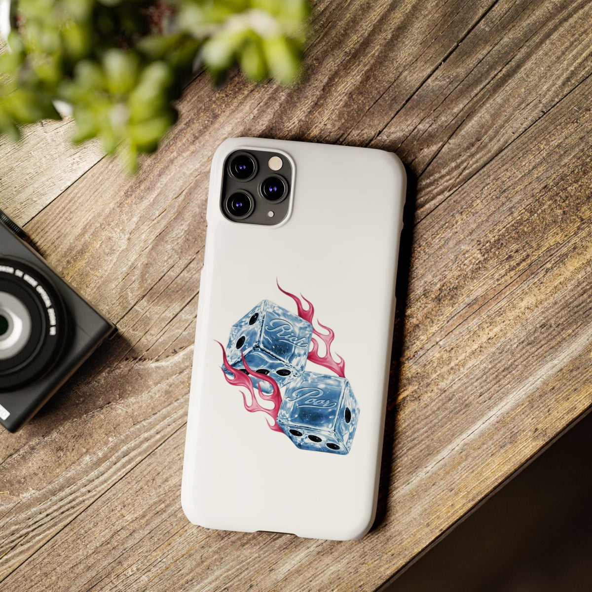 Flying Dice Phone Case