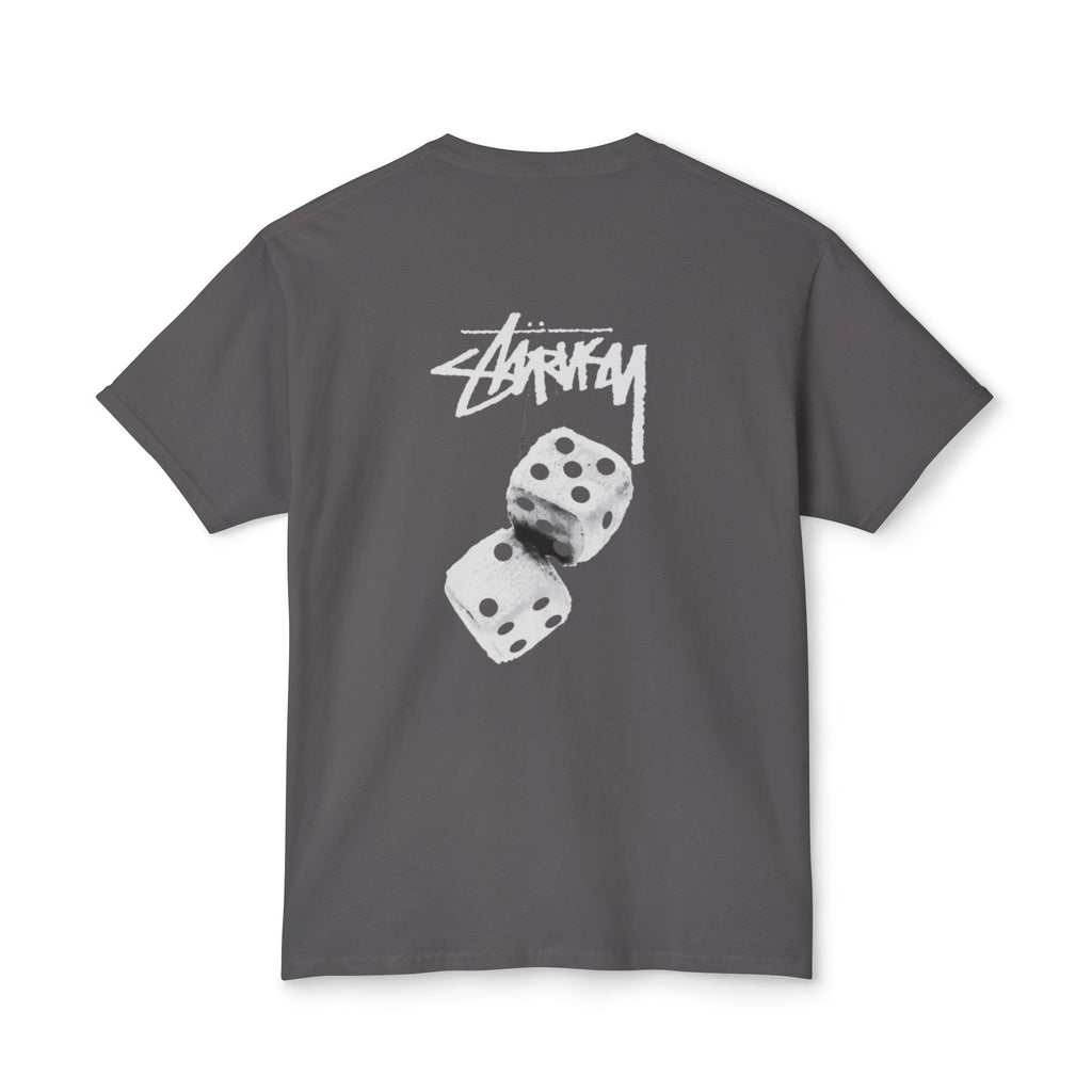 Stussy Dice Graphic T-Shirt — Retro Streetwear Logo Tee