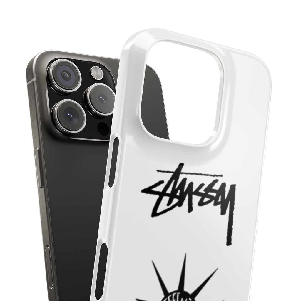 Slim Phone Case Statue of Liberty Graphic