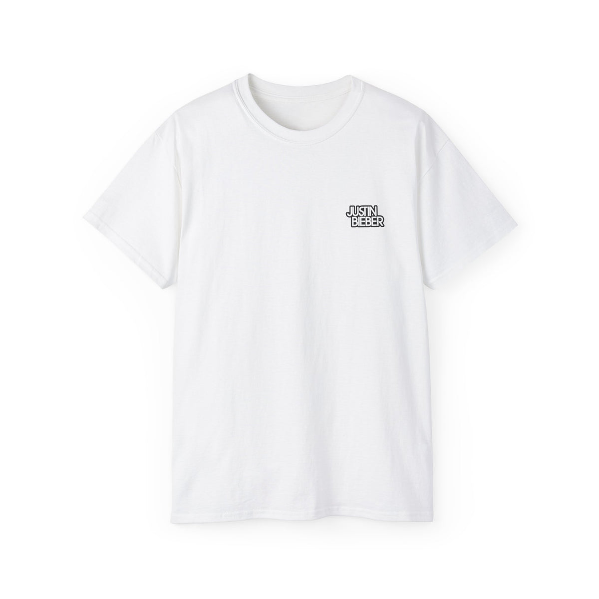 Silhouette Tee — Justin Bieber Graphic