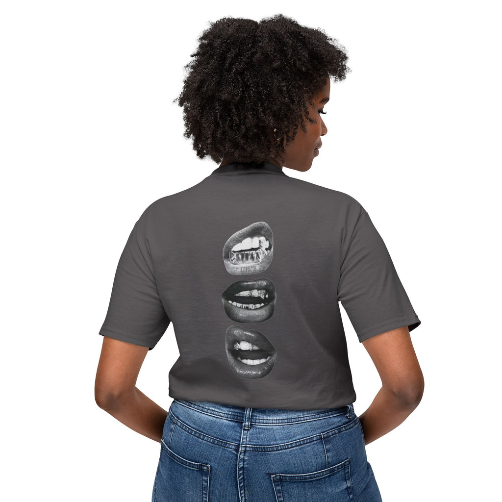 Graphic Tee — Vintage Lips Print